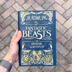 “Fantastic Beasts and Where to Find Them” original screenplay hardcover book